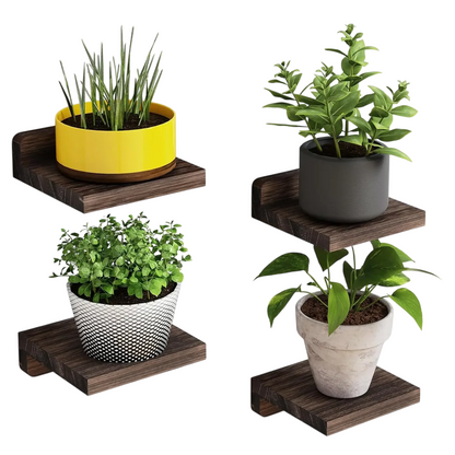 4-Pack Small Floating Shelves