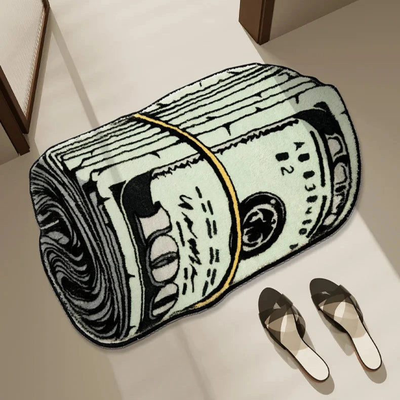 Money Stack Rug