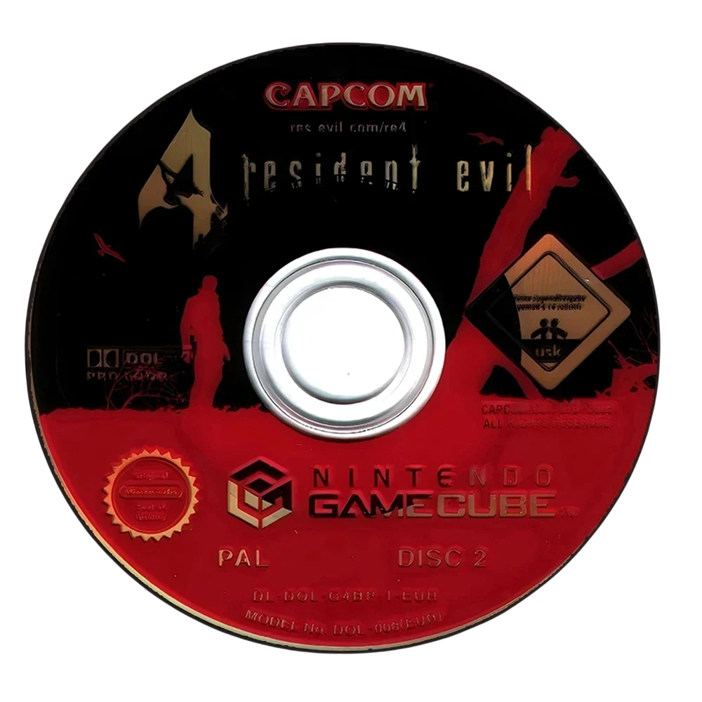 Resident Evil 4 Nintendo GameCube CD Rug