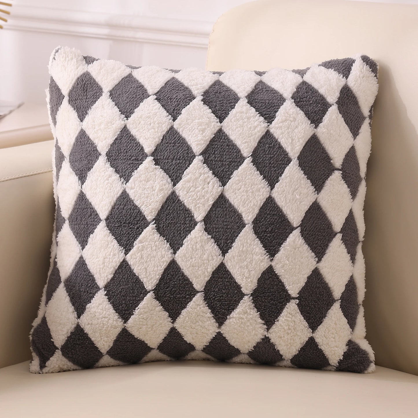 Diamond Pillow Cover