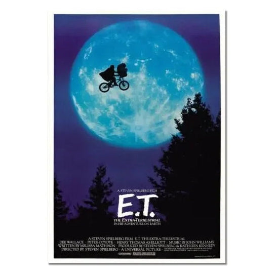 E.T. the Extra-Terrestrial Movie Poster
