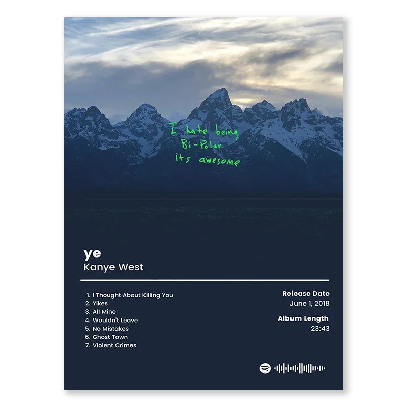 Kanye West ye Album Poster