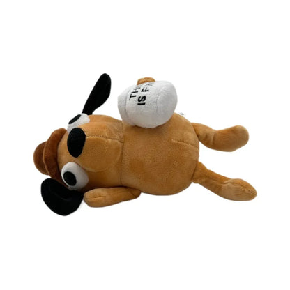 This Is Fine Dog Plush