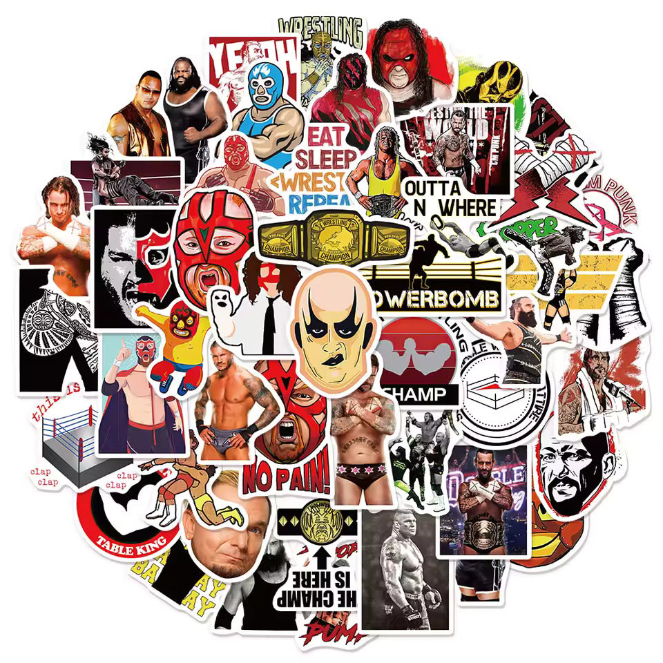 WWE Stickers