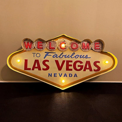 Retro Las Vegas Light Sign