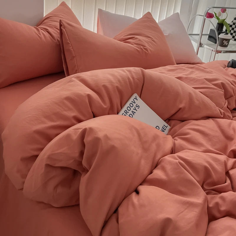 Salmon Bedding Set