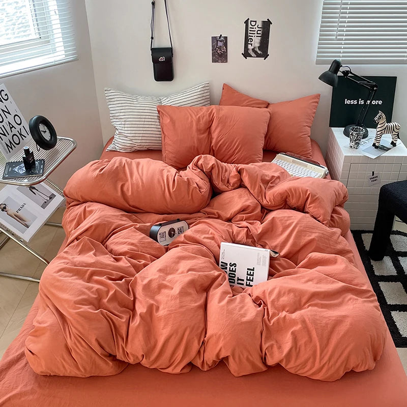 Orange Bedding Set