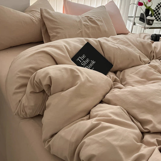 Warm Beige Bedding Set
