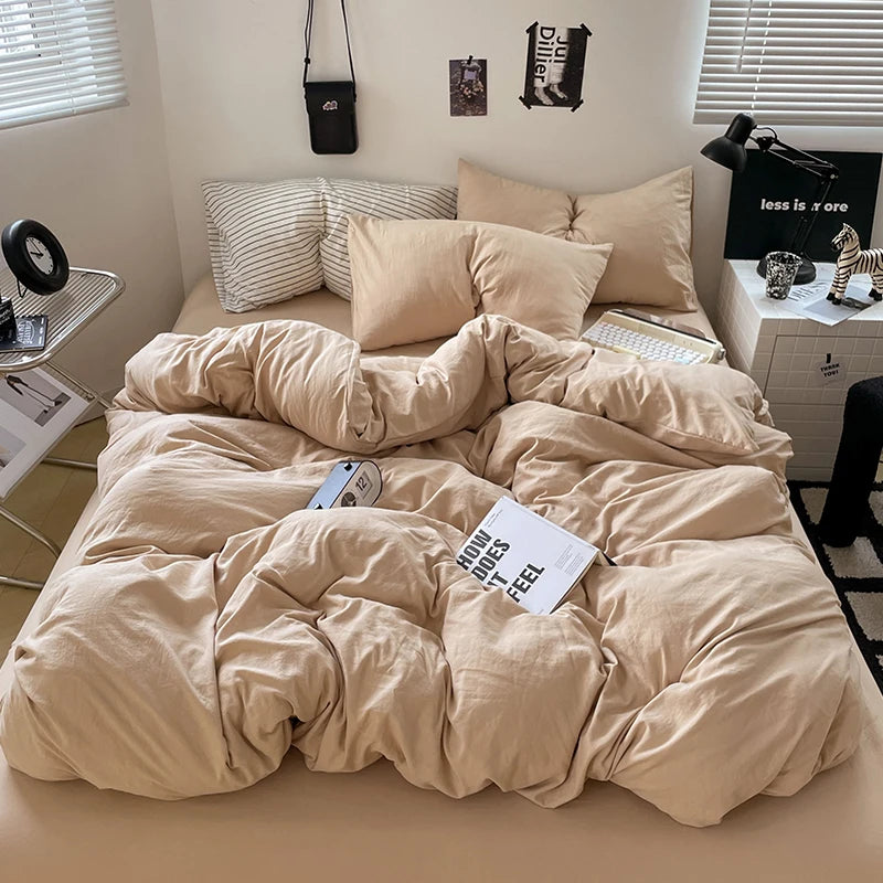 Beige Bedding Set