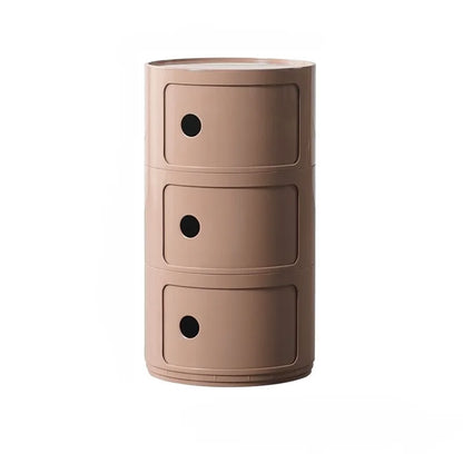 Componibili Style Barrel Storage Side Table
