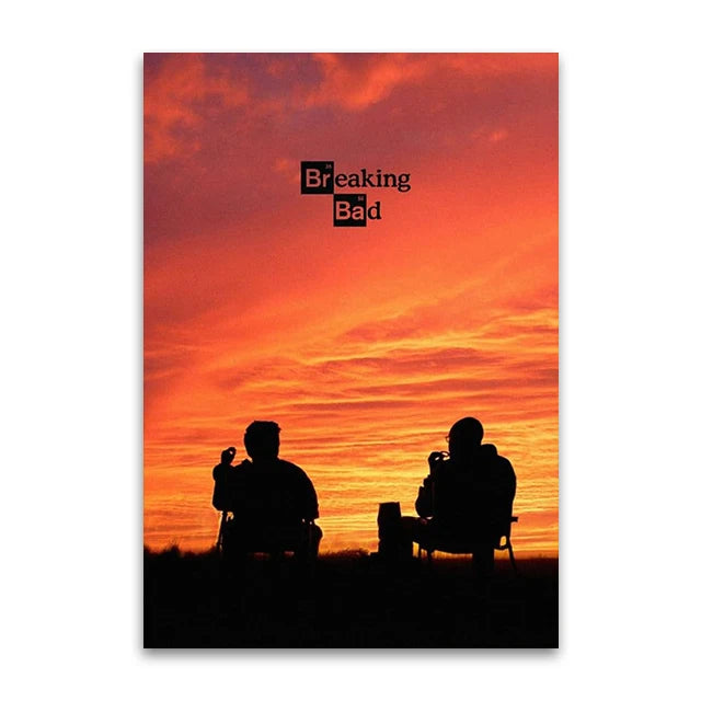 Breaking Bad Cinematic Art Poster