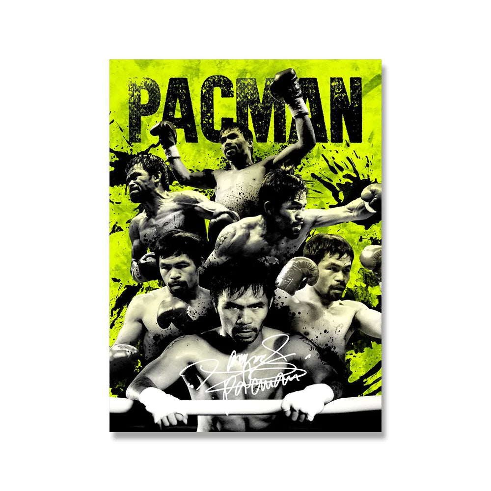 Manny 'PacMan' Pacquiao Boxing Poster