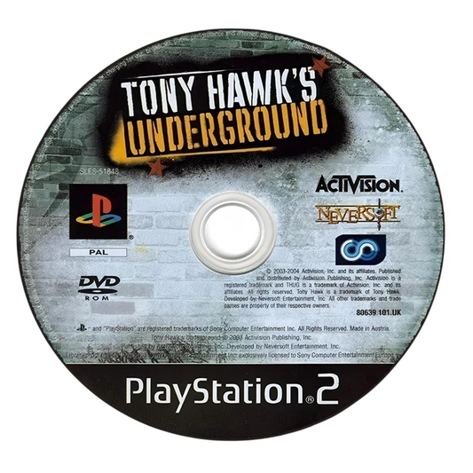 Tony Hawk's Underground PS2 CD Rug