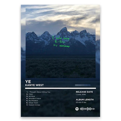 Kanye West ye Album Poster