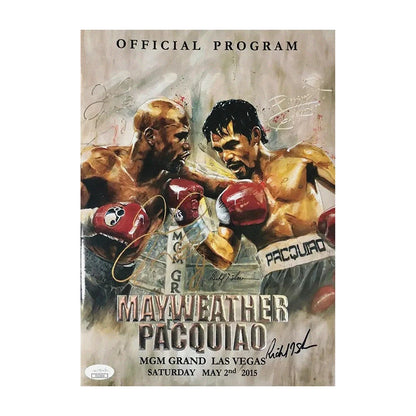 Floyd Mayweather Jr. vs. Manny Pacquiao Boxing Event Poster