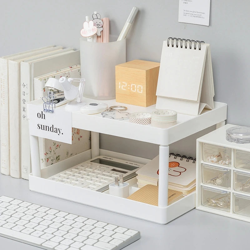 Stackable Desktop Shelf Organizer