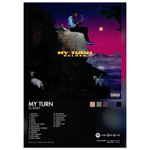 Lil Baby My Turn Album Poster