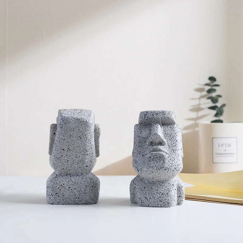 Moai Head Glasses Holder