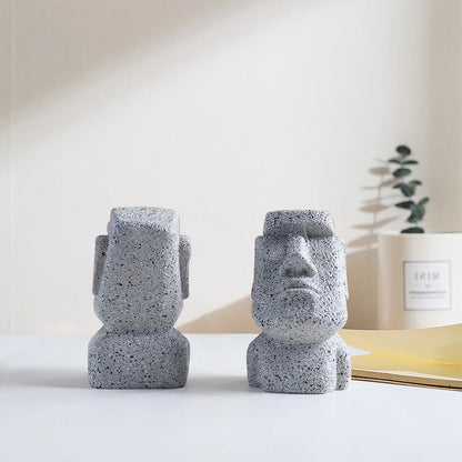 Moai Head Glasses Holder