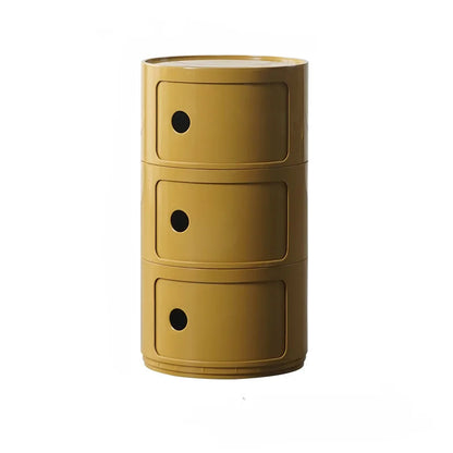 Componibili Style Barrel Storage Side Table