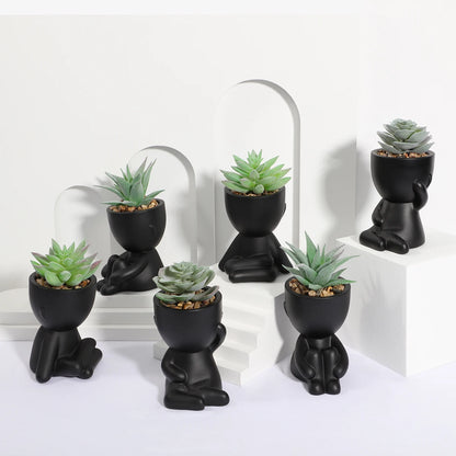 Mini Figure Plant Pot