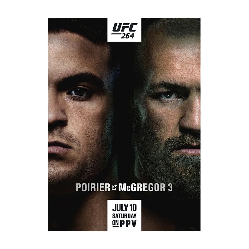 UFC 264: Poirier vs. McGregor 3 Event Poster