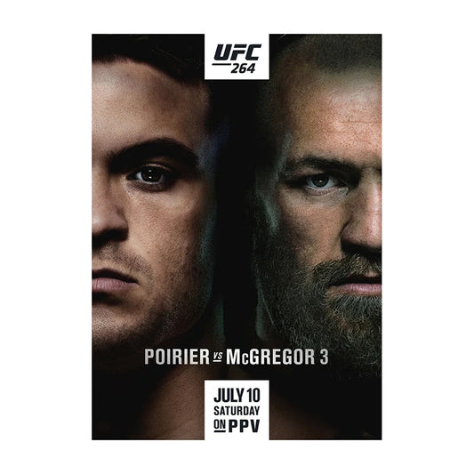 UFC 264: Poirier vs. McGregor 3 Event Poster