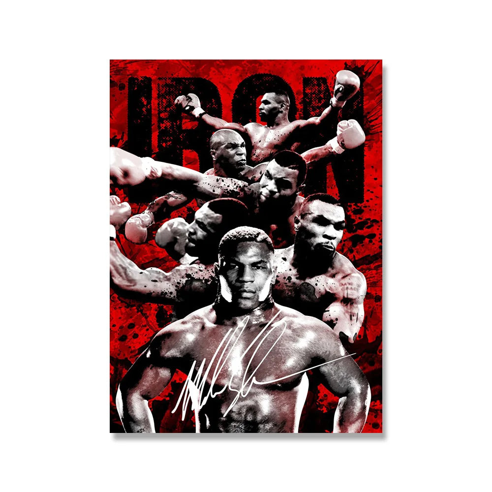 'Iron' Mike Tyson Poster Boxing Poster