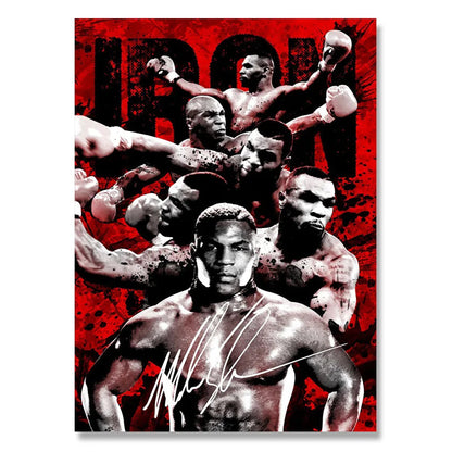 'Iron' Mike Tyson Poster Boxing Poster