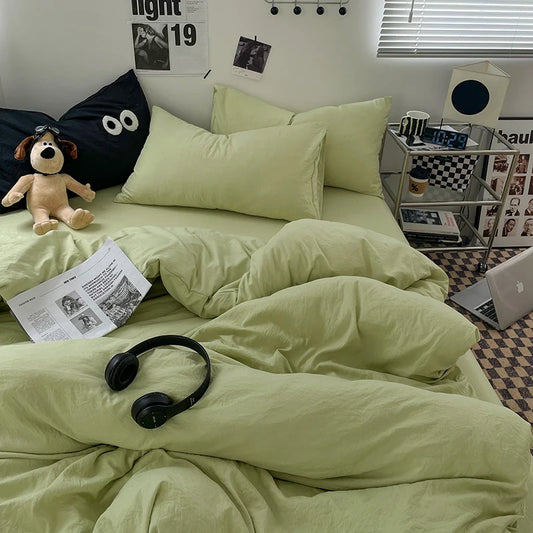 Pistachio Green Bedding Set