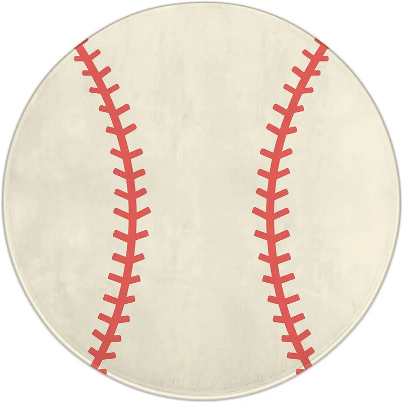 Baseball Rug