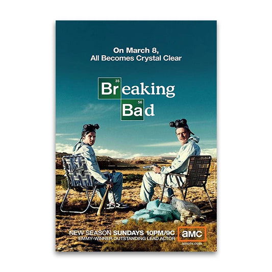 Breaking Bad Cinematic Art Poster