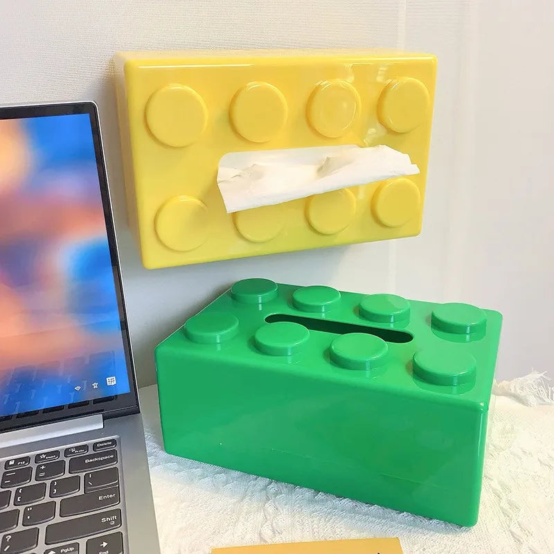 Building Block Tissue Box