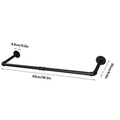 2 Pack Industrial Clothing Rack