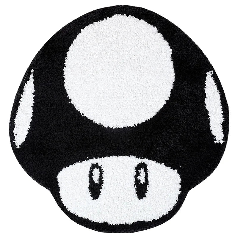 Super Mario Mushroom Rug