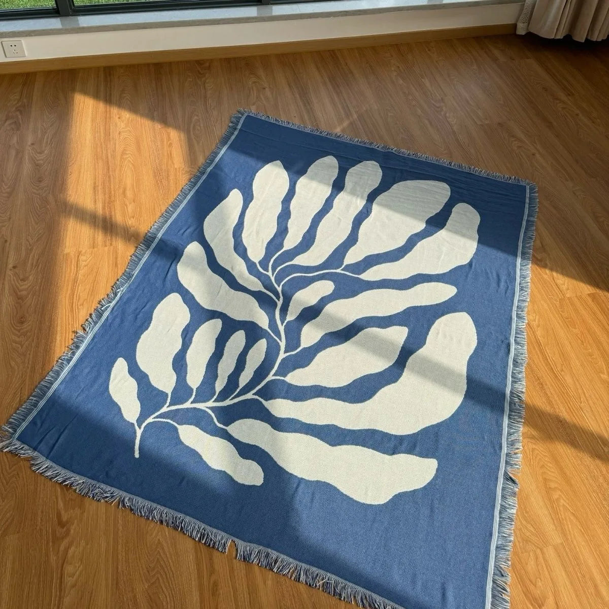 Matisse Leaf Tapestry Blanket