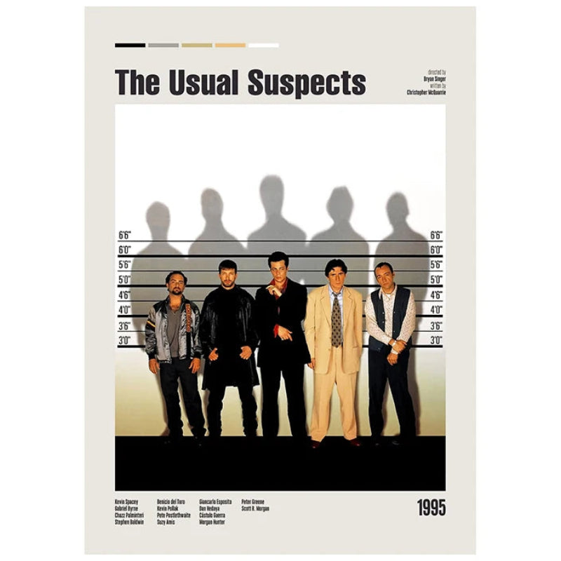 The Usual Suspects Poster