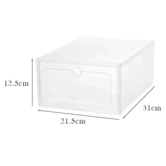 Clear Shoe Box