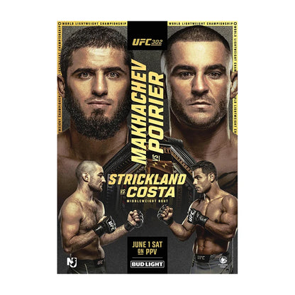 UFC 302: Makhachev vs. Poirier Event Poster