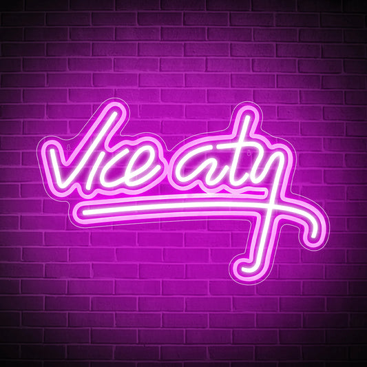 Vice City Neon Sign