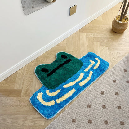 Frog In The Water Rug