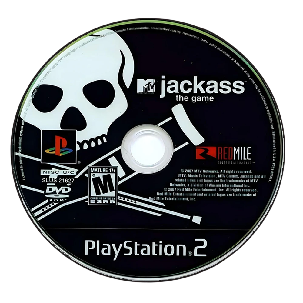Jackass: The Game PS2 CD Rug