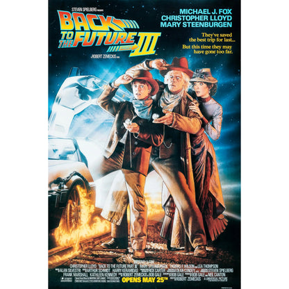 Back to the Future Part III Movie Poster