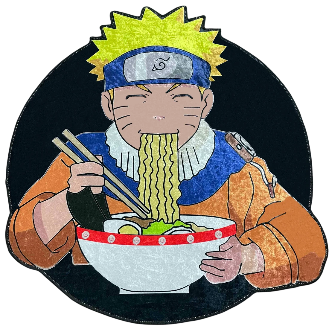 Naruto Uzumaki Eating Ramen Rug