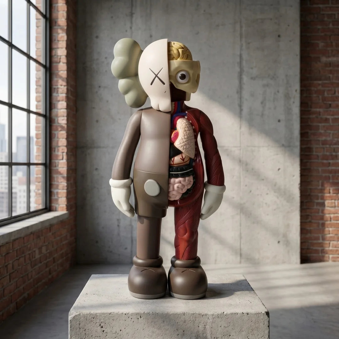 KAWS Companion Flayed 'Brown'