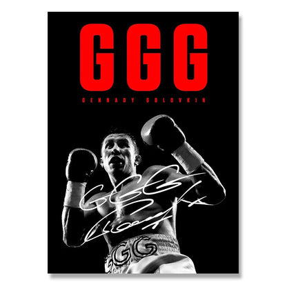 Gennady Golovkin 'GGG' Boxing Poster