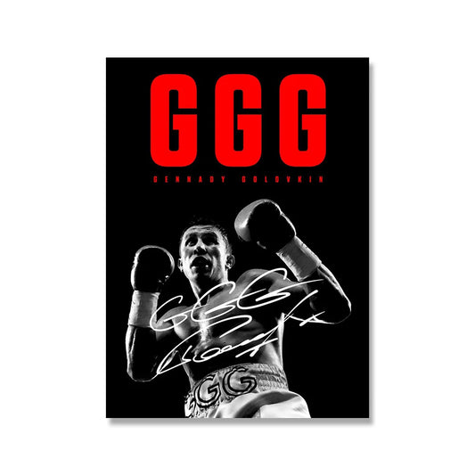 Gennady Golovkin 'GGG' Boxing Poster