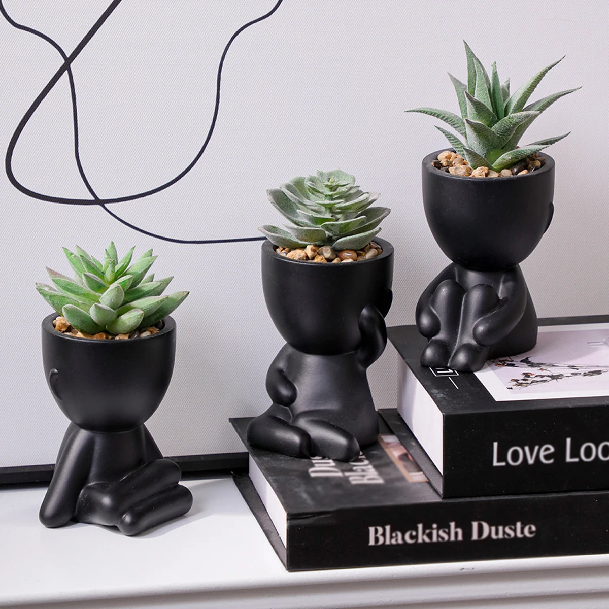 Mini Figure Plant Pot