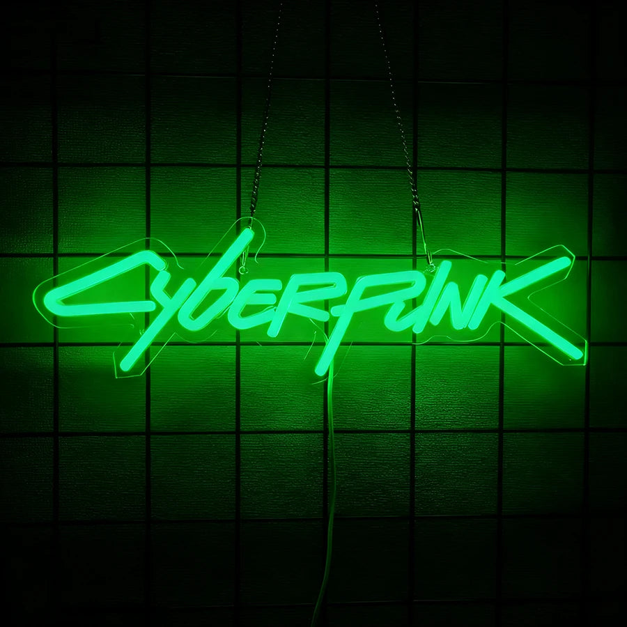 Cyberpunk 2077 Neon Sign