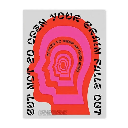 Open mind Poster